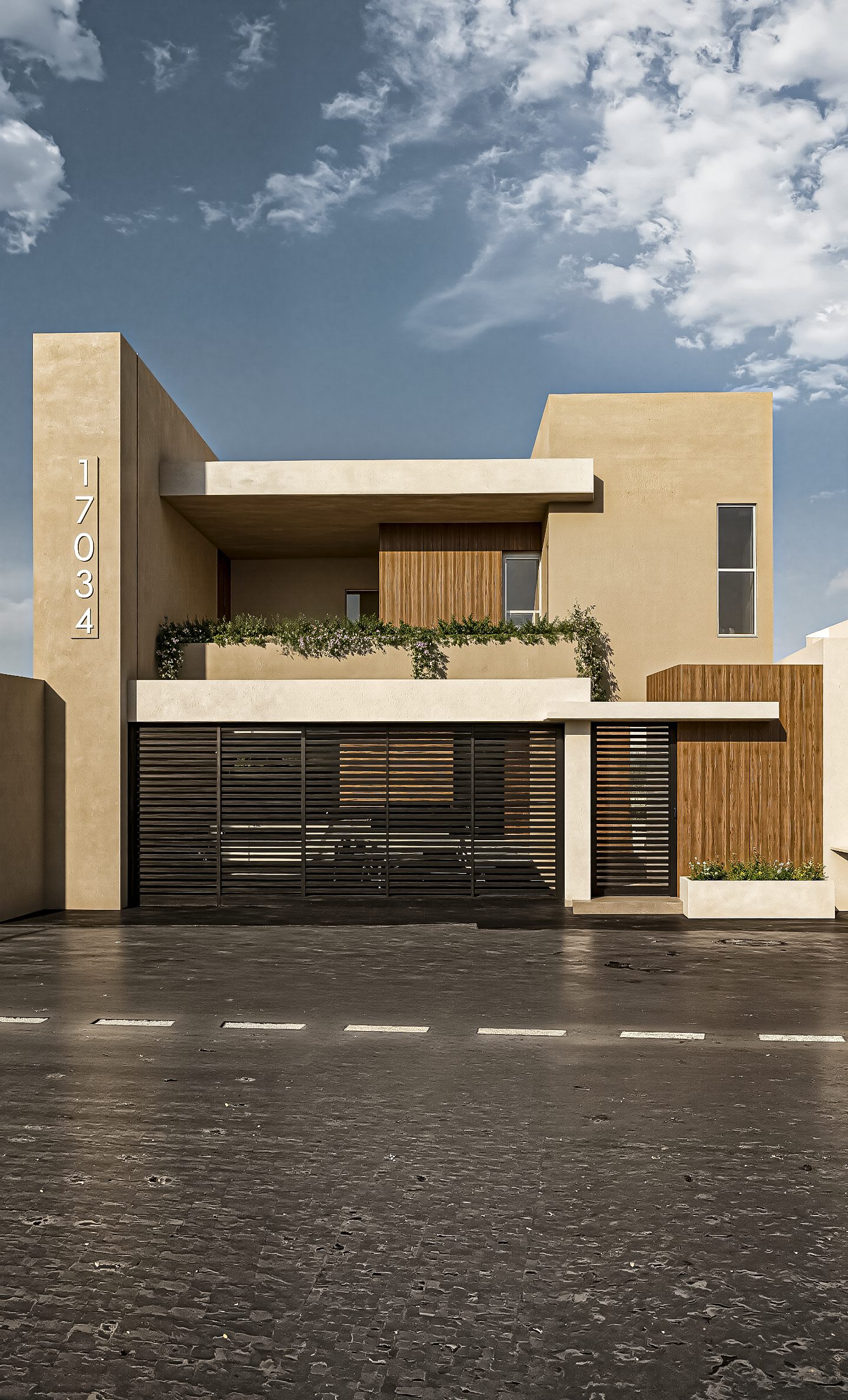 Fachada Contemporánea